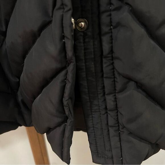 Perry Ellis Portfolio Down Puffer Coat Black Size M - Picture 6 of 8